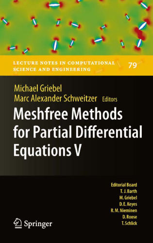 Meshfree methods for partial differential equations V