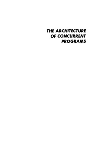 Architecture of Concurrent Programs