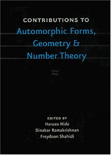 Contributions to automorphic forms, geometry, and number theory: in honor of Joseph Shalika