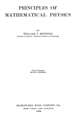 Principles of mathematical physics