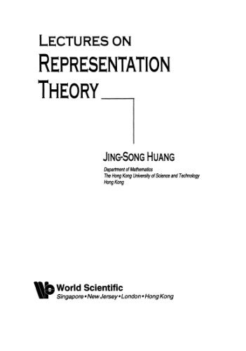 Lectures on representation theory