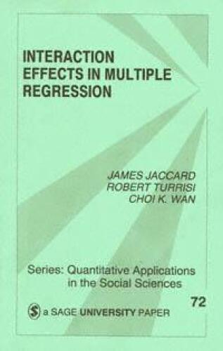 Interaction Effects in Multiple Regression