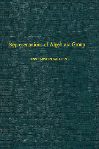 Representations of algebraic groups