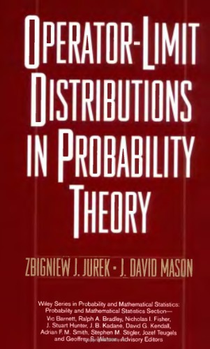 Operator-limit distributions in probability theory