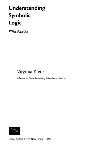 Understanding symbolic logic