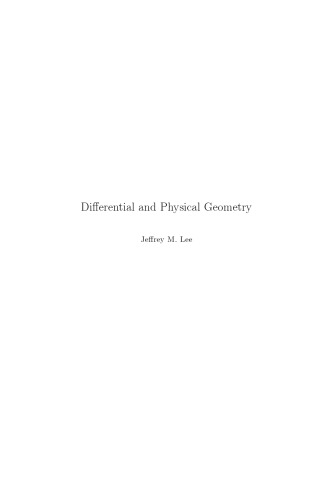 Differential and physical geometry