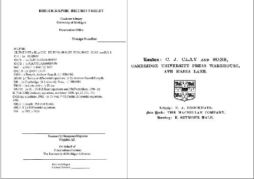 Theory of differential equations. Ordinary nonlinear equations