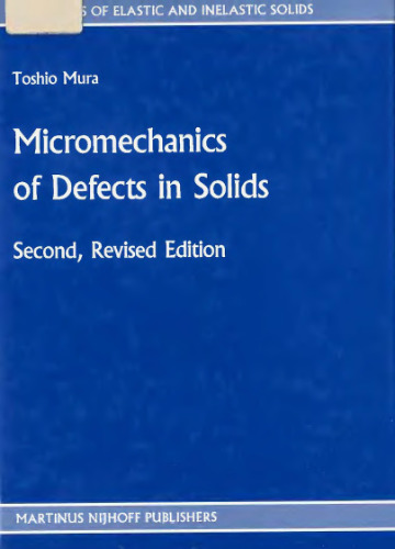 Micromechanics of Defects in Solids