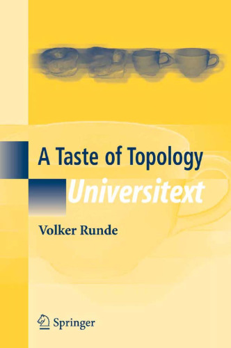 A taste of topology