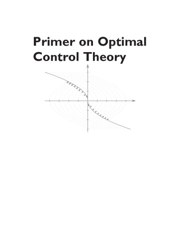 Primer on optimal control theory