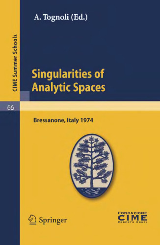 Singularities of analytic spaces