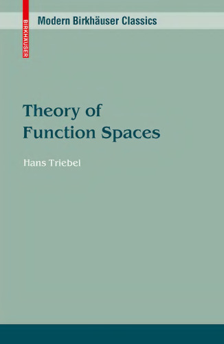 Theory of function spaces