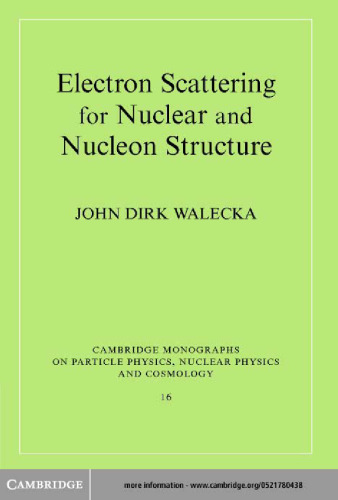 Electron Scattering for Nuclear and Nucleon Structure