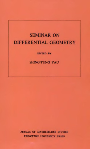 Seminar on differential geometry