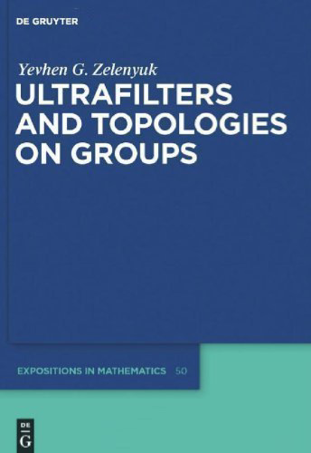 Ultrafilters and topologies on groups