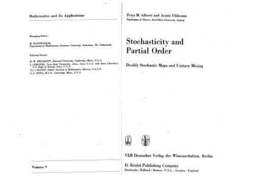 Stochasticity and partial order: doubly stochastic maps and unitary mixing