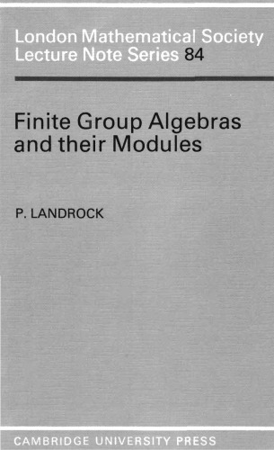 Finite Group Algebras and their Modules