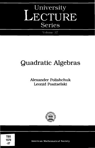 Quadratic Algebras