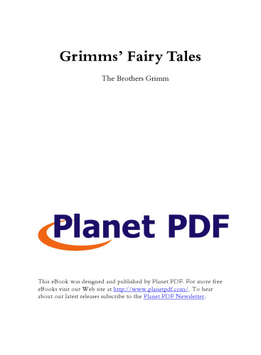 Grimm's Fairy Tales