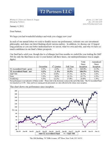 T2 fund 2010 annual letter