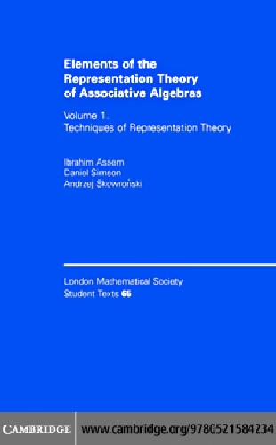 Elements of the Representation Theory of Associative Algebras: Techniques of Representation Theory