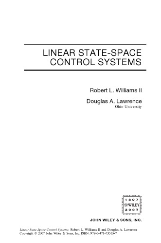 Linear State-Space Control Systems