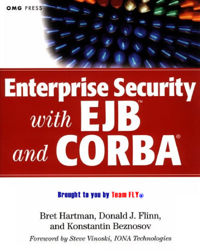 Enterprise Security with EJB and CORBA(r)