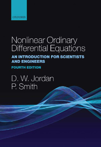 Nonlinear ordinary differential equations