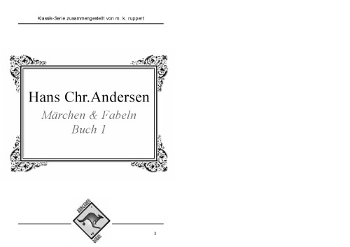 Märchen & Fabeln Buch 1