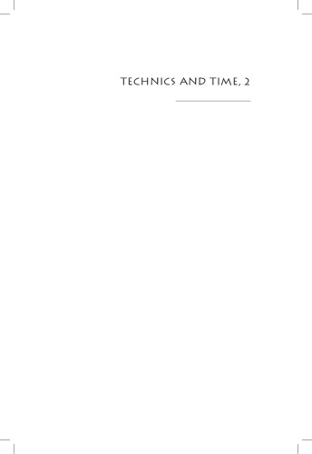 Technics and Time, 2: Disorientation (Meridian: Crossing Aesthetics)