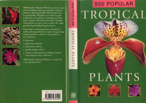 500 Popular Tropical Plants