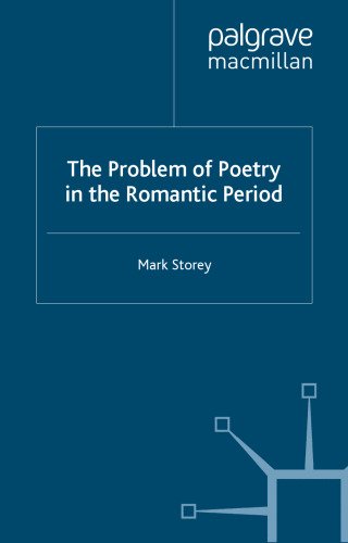 The Problem of Poetry in the Romantic Period