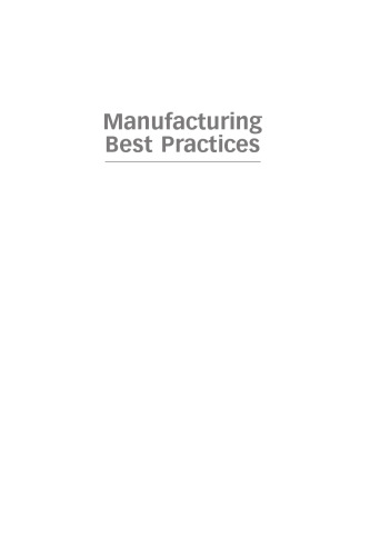 Manufacturing Best Practices