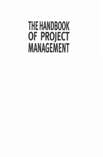 The Handbook of Project Management