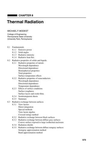 Heat Transfer Handbook