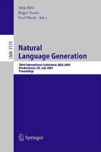 Natural Language Generation