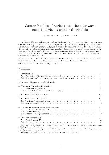 Cantor families of periodic solutions for wave equations via a variational principle