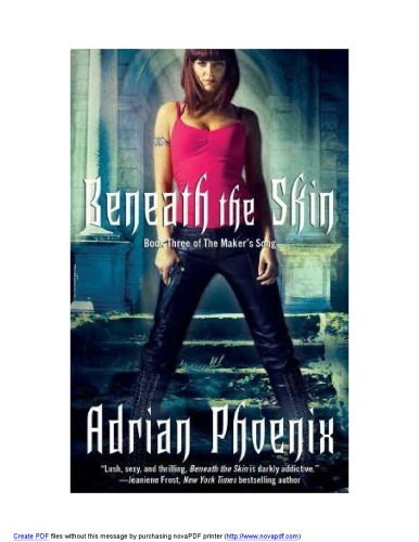 Beneath the Skin: Book Three of The Maker's Song