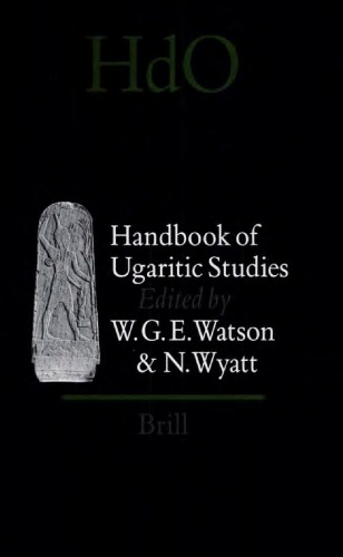 Handbook of Ugaritic Studies (Handbook of Oriental Studies)