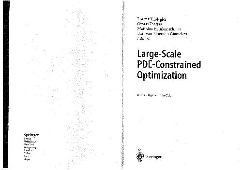 Large-Scale PDE-Constrained Optimization