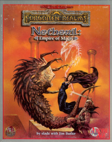 Netheril: Empire of Magic (AD&D Forgotten Realms)  BOX SET