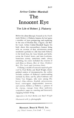 The Innocent Eye: The Life of Robert J. Flaherty