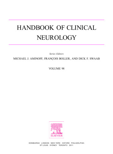 Sleep Disorders Part I: Handbook of Clinical Neurology (Series Editors: Aminoff, Boller and Swaab)