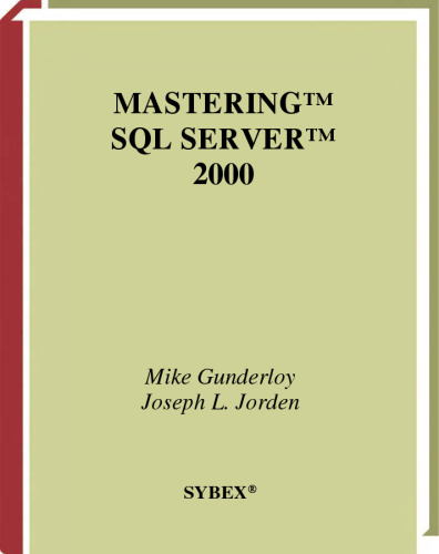 Mastering SQLServer 2000