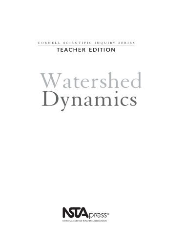 Watershed Dynamics