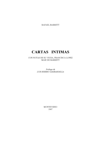 Cartas Íntimas