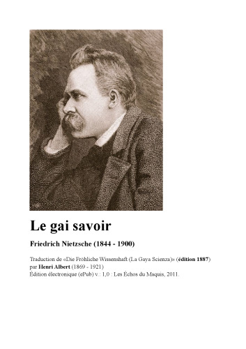 Le gai savoir