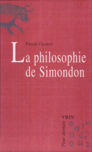 La philosophie de Simondon