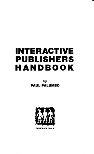 Interactive Publishers Handbook