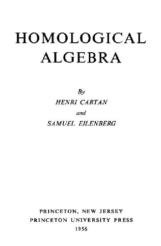 Homological Algebra